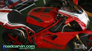1995 Ducati 916: Massimo Tamburini set the motorcycle world on fire with the sleek styling and performance of the Ducati 916 released in 1993. This is a beautiful 1995 example. 1995 Ducati 916: Massimo Tamburini set the motorcycle world on fire with the sleek styling and performance of the Ducati 916 released in 1993. This is a beautiful 1995 example.